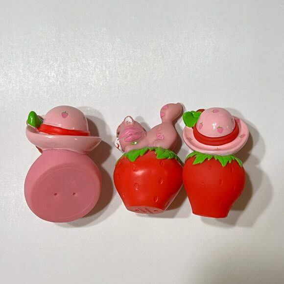 Lot of 6 Strawberry Shortcake Vinyl Berrykins Doll Figures Vintage Collectibles - Picture 3 of 6